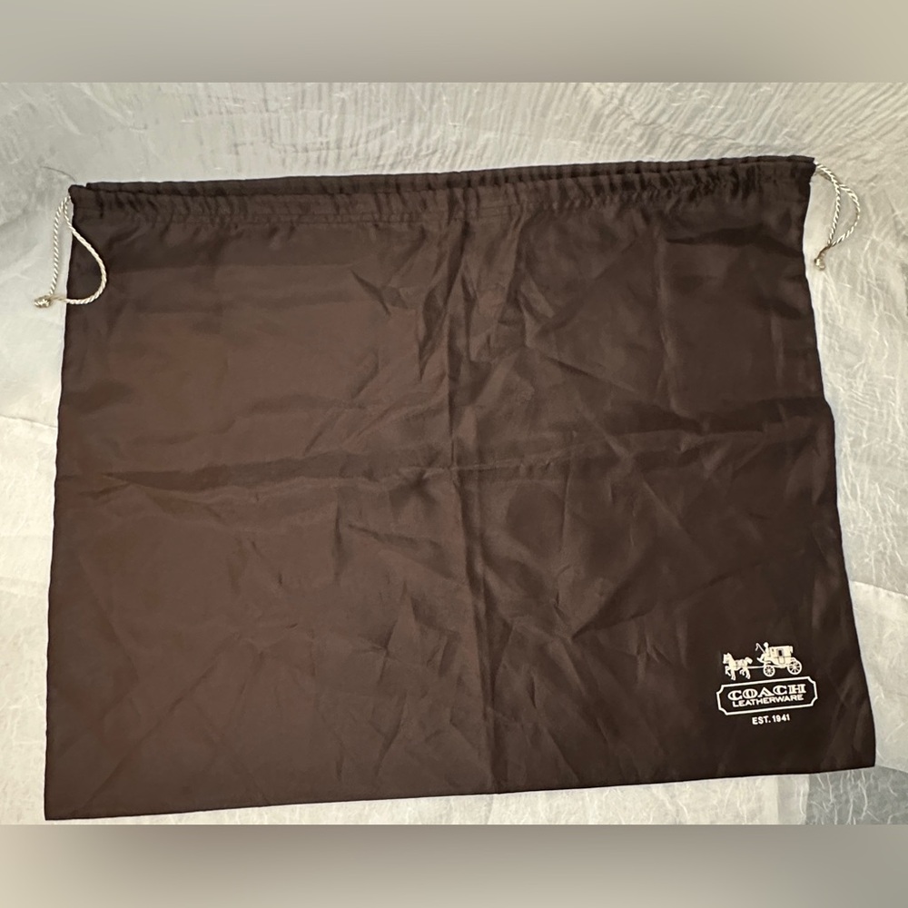 Coach Chocolate Brown Dust Bag
